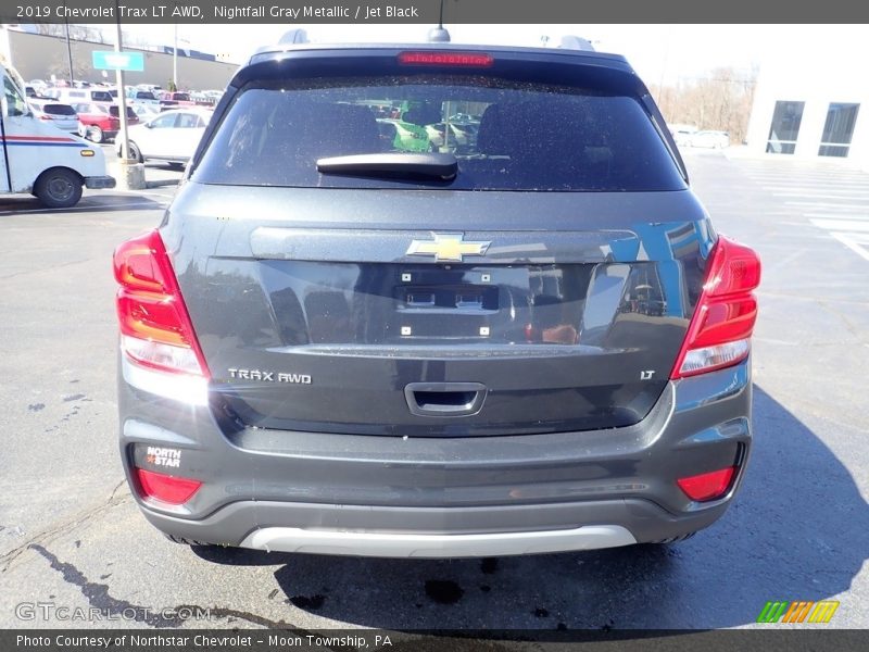 Nightfall Gray Metallic / Jet Black 2019 Chevrolet Trax LT AWD