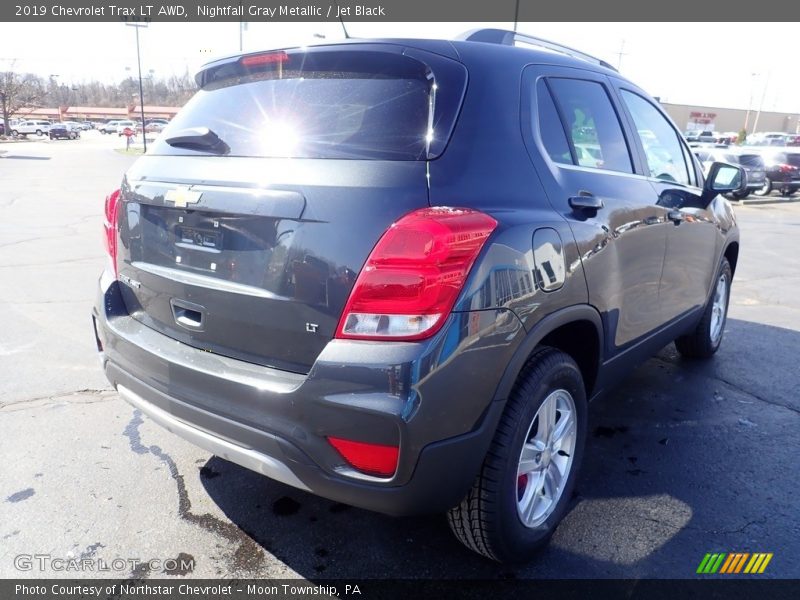Nightfall Gray Metallic / Jet Black 2019 Chevrolet Trax LT AWD