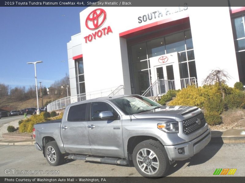 Silver Sky Metallic / Black 2019 Toyota Tundra Platinum CrewMax 4x4