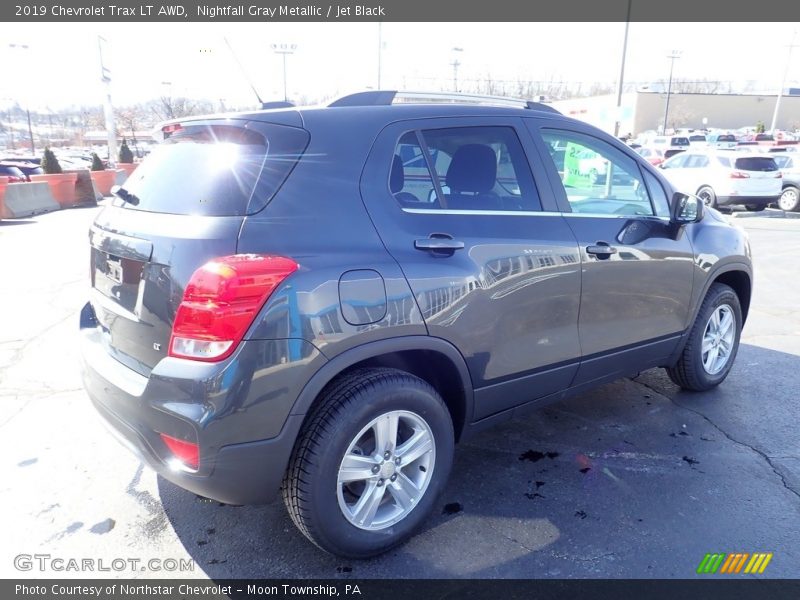 Nightfall Gray Metallic / Jet Black 2019 Chevrolet Trax LT AWD