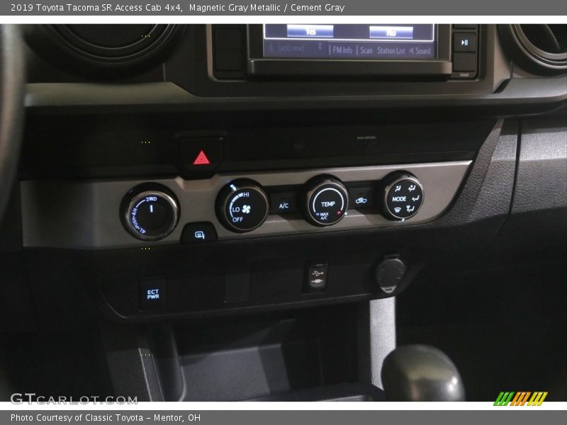 Magnetic Gray Metallic / Cement Gray 2019 Toyota Tacoma SR Access Cab 4x4