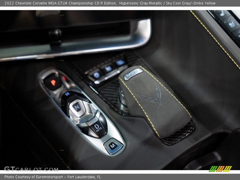 Controls of 2022 Corvette IMSA GTLM Championship C8.R Edition
