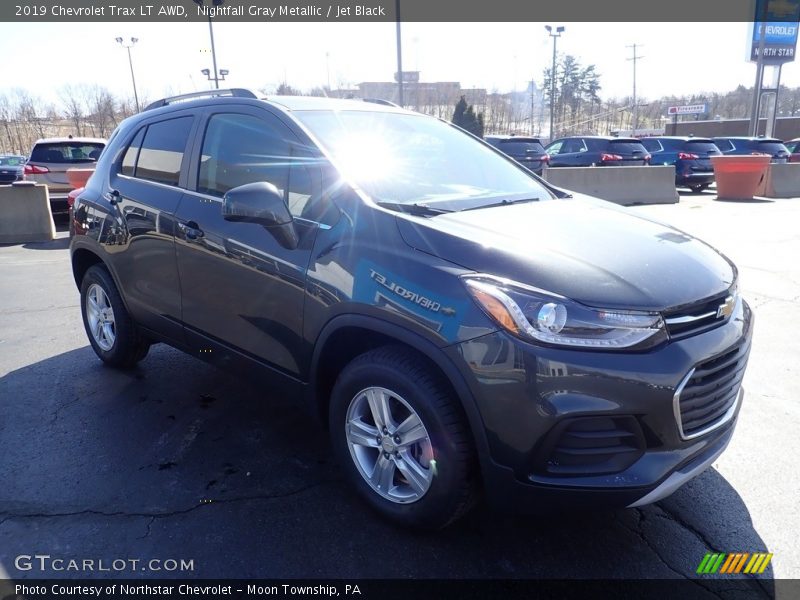 Nightfall Gray Metallic / Jet Black 2019 Chevrolet Trax LT AWD
