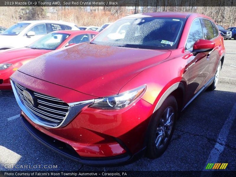 Soul Red Crystal Metallic / Black 2019 Mazda CX-9 Touring AWD