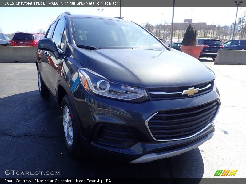 Nightfall Gray Metallic / Jet Black 2019 Chevrolet Trax LT AWD