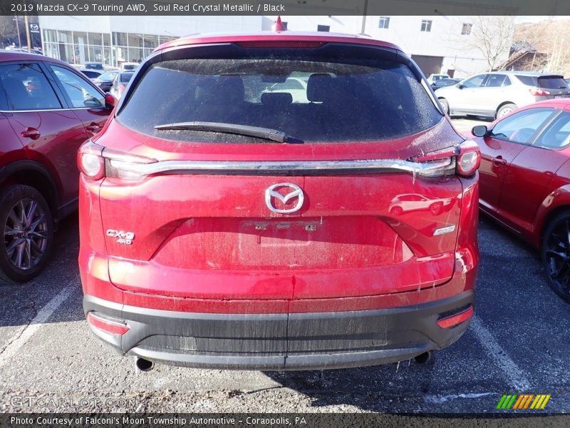 Soul Red Crystal Metallic / Black 2019 Mazda CX-9 Touring AWD