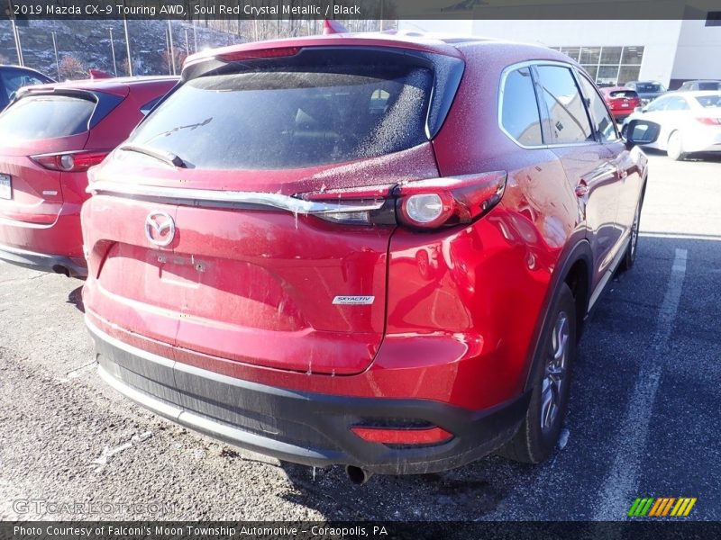 Soul Red Crystal Metallic / Black 2019 Mazda CX-9 Touring AWD