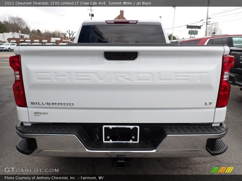 Summit White / Jet Black 2022 Chevrolet Silverado 1500 Limited LT Crew Cab 4x4