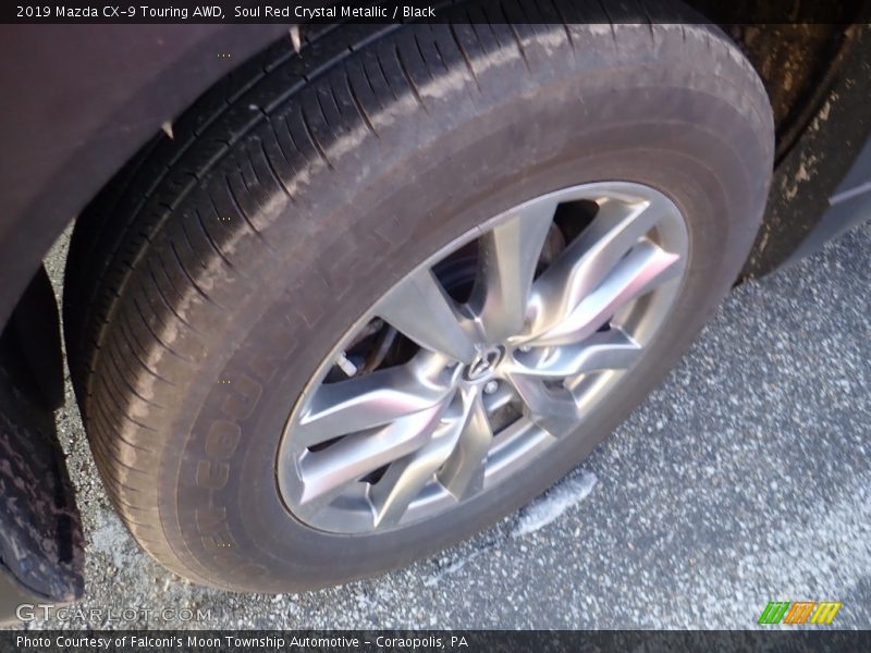 Soul Red Crystal Metallic / Black 2019 Mazda CX-9 Touring AWD