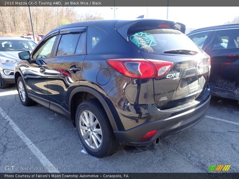 Jet Black Mica / Black 2016 Mazda CX-5 Touring AWD