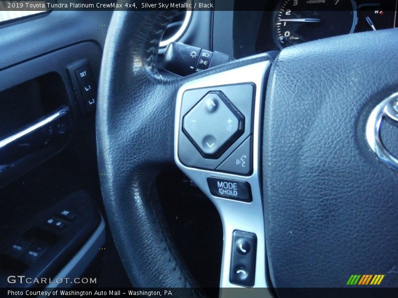 Silver Sky Metallic / Black 2019 Toyota Tundra Platinum CrewMax 4x4
