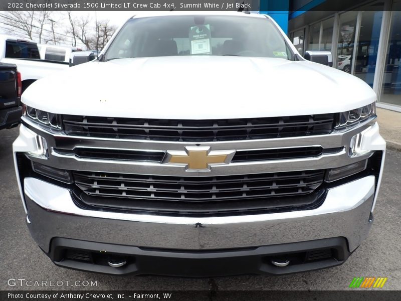 Summit White / Jet Black 2022 Chevrolet Silverado 1500 Limited LT Crew Cab 4x4