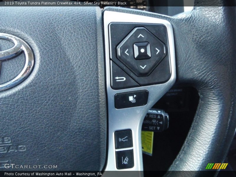 Silver Sky Metallic / Black 2019 Toyota Tundra Platinum CrewMax 4x4