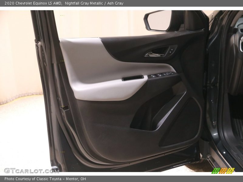 Nightfall Gray Metallic / Ash Gray 2020 Chevrolet Equinox LS AWD