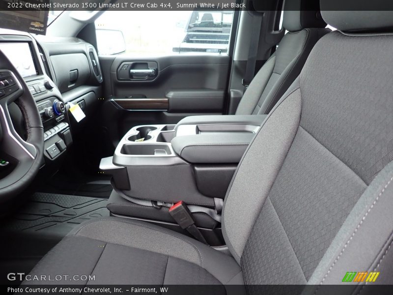 Summit White / Jet Black 2022 Chevrolet Silverado 1500 Limited LT Crew Cab 4x4
