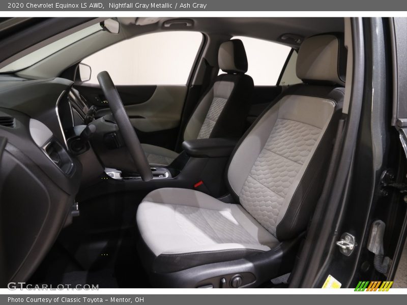 Nightfall Gray Metallic / Ash Gray 2020 Chevrolet Equinox LS AWD