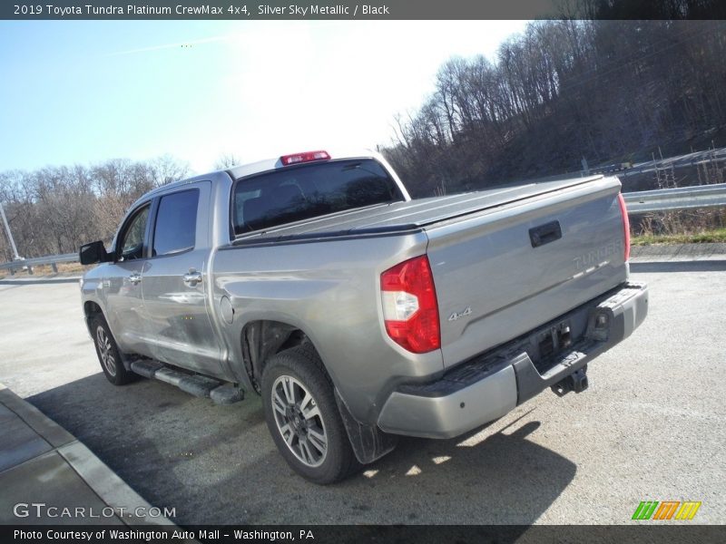 Silver Sky Metallic / Black 2019 Toyota Tundra Platinum CrewMax 4x4