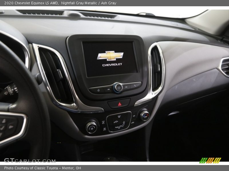 Nightfall Gray Metallic / Ash Gray 2020 Chevrolet Equinox LS AWD