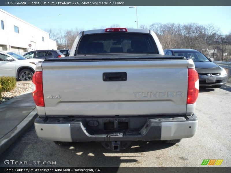 Silver Sky Metallic / Black 2019 Toyota Tundra Platinum CrewMax 4x4