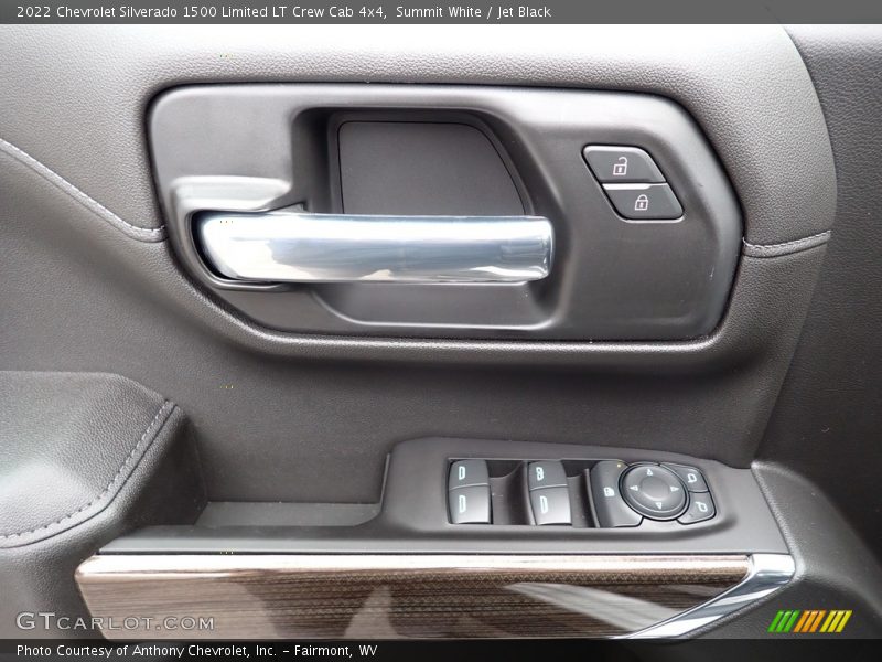 Summit White / Jet Black 2022 Chevrolet Silverado 1500 Limited LT Crew Cab 4x4