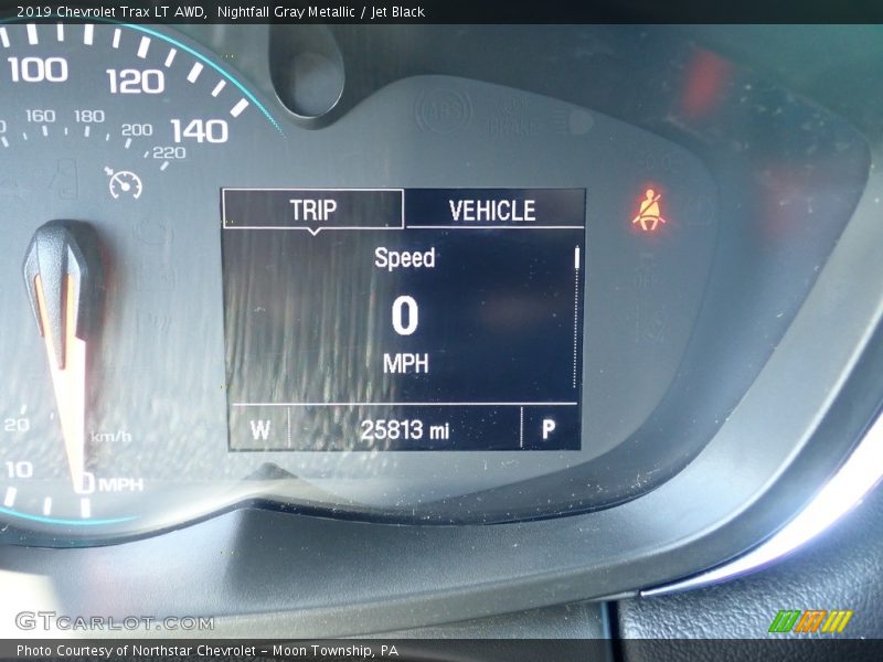 Nightfall Gray Metallic / Jet Black 2019 Chevrolet Trax LT AWD