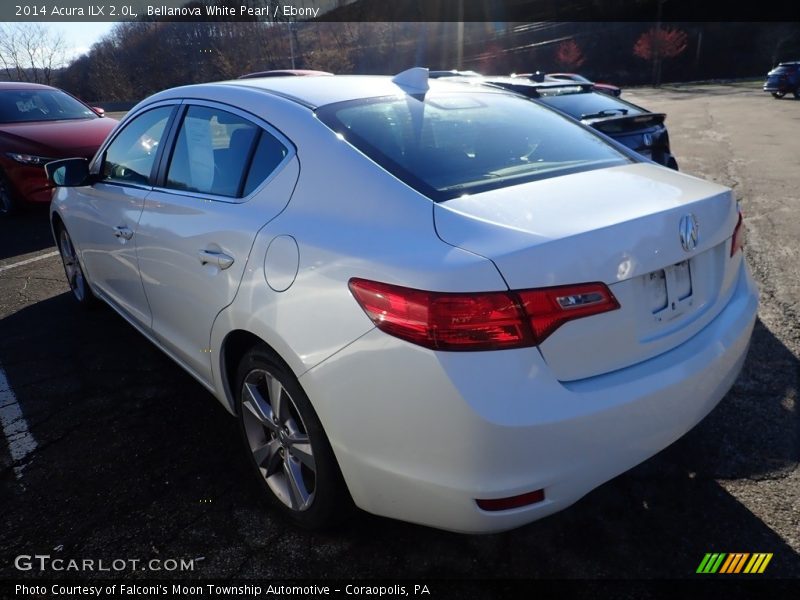 Bellanova White Pearl / Ebony 2014 Acura ILX 2.0L