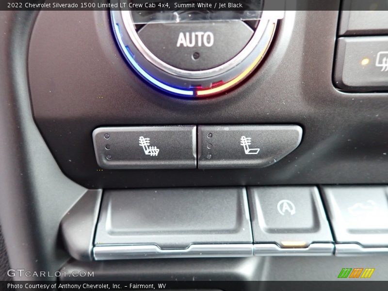 Summit White / Jet Black 2022 Chevrolet Silverado 1500 Limited LT Crew Cab 4x4