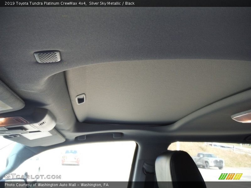 Silver Sky Metallic / Black 2019 Toyota Tundra Platinum CrewMax 4x4