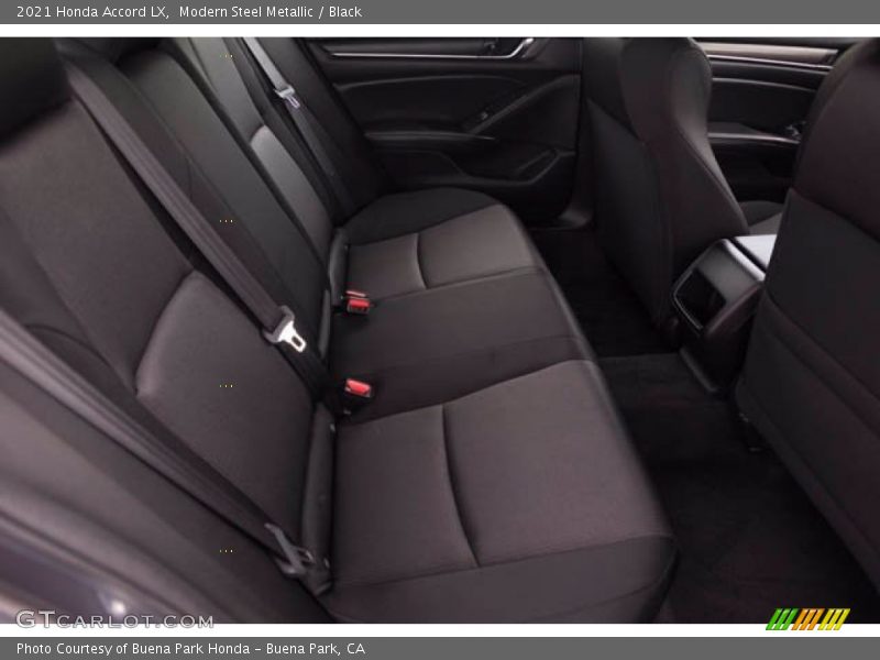 Modern Steel Metallic / Black 2021 Honda Accord LX