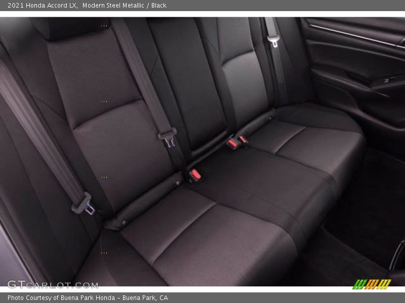 Modern Steel Metallic / Black 2021 Honda Accord LX