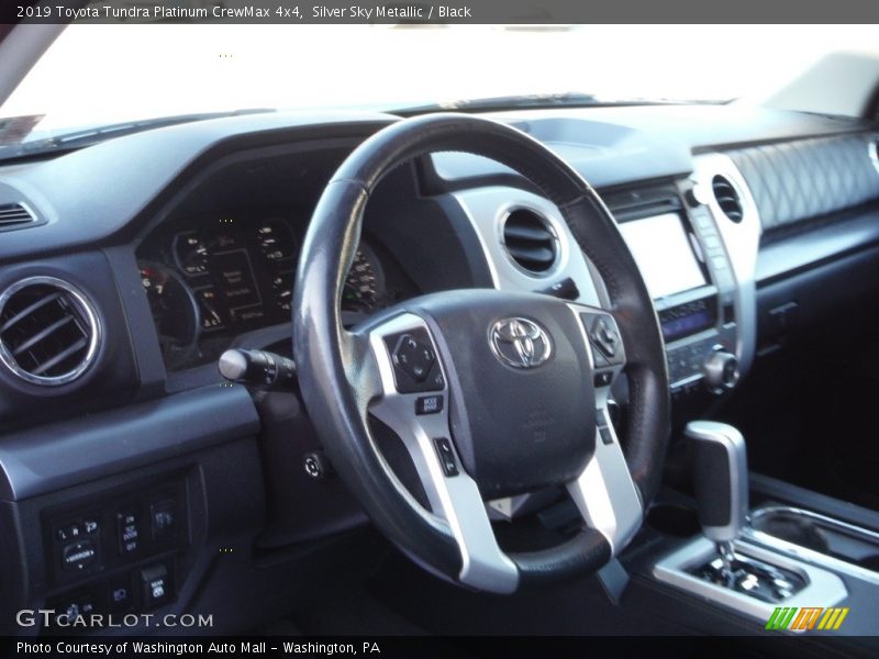 Silver Sky Metallic / Black 2019 Toyota Tundra Platinum CrewMax 4x4