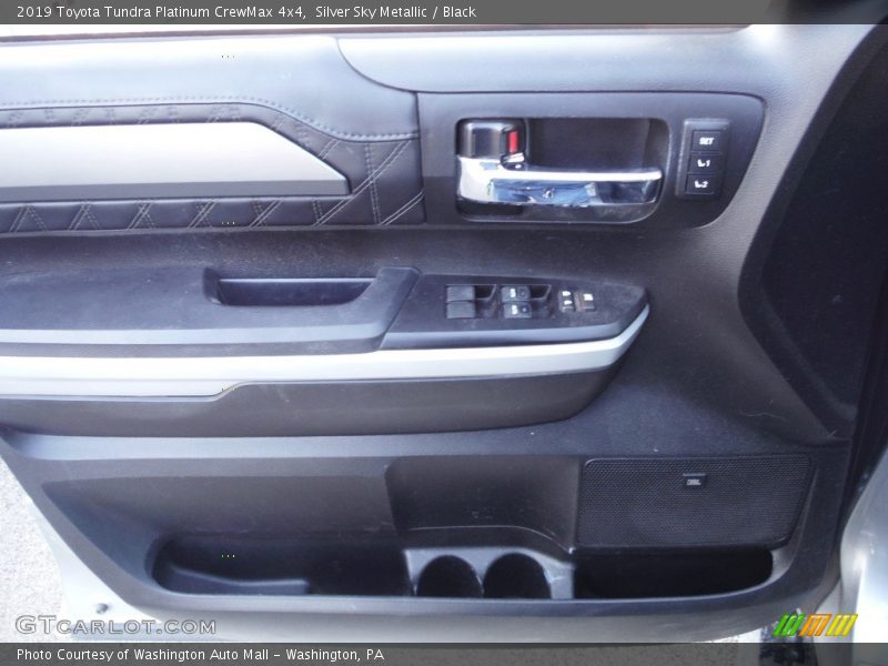 Silver Sky Metallic / Black 2019 Toyota Tundra Platinum CrewMax 4x4