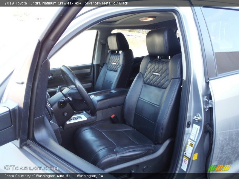 Silver Sky Metallic / Black 2019 Toyota Tundra Platinum CrewMax 4x4