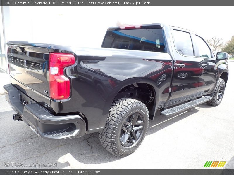 Black / Jet Black 2022 Chevrolet Silverado 1500 Limited LT Trail Boss Crew Cab 4x4