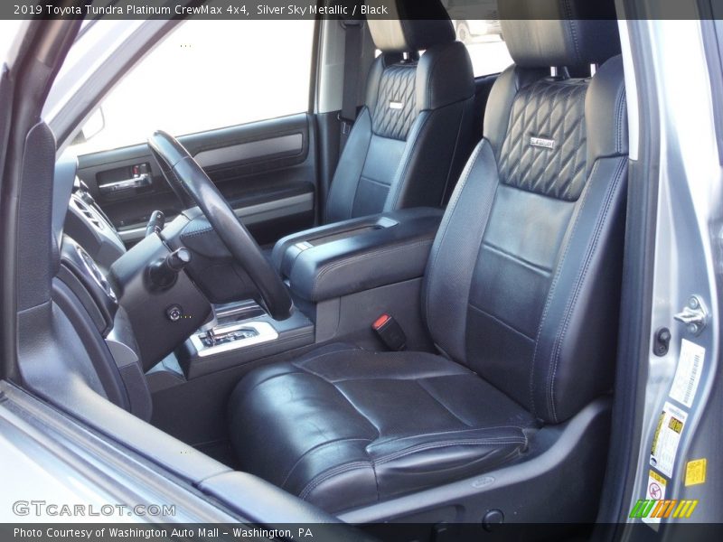 Silver Sky Metallic / Black 2019 Toyota Tundra Platinum CrewMax 4x4
