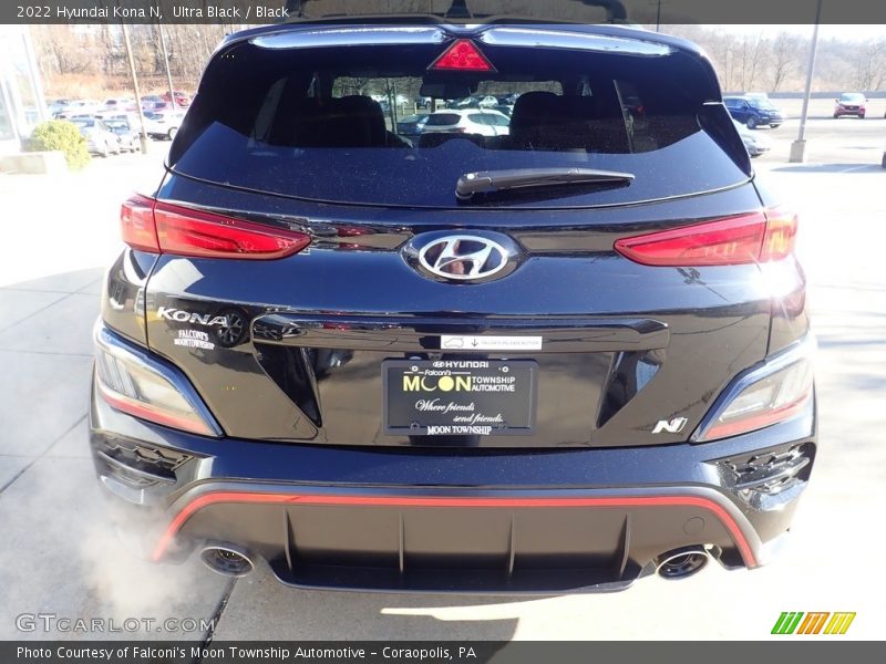 Ultra Black / Black 2022 Hyundai Kona N