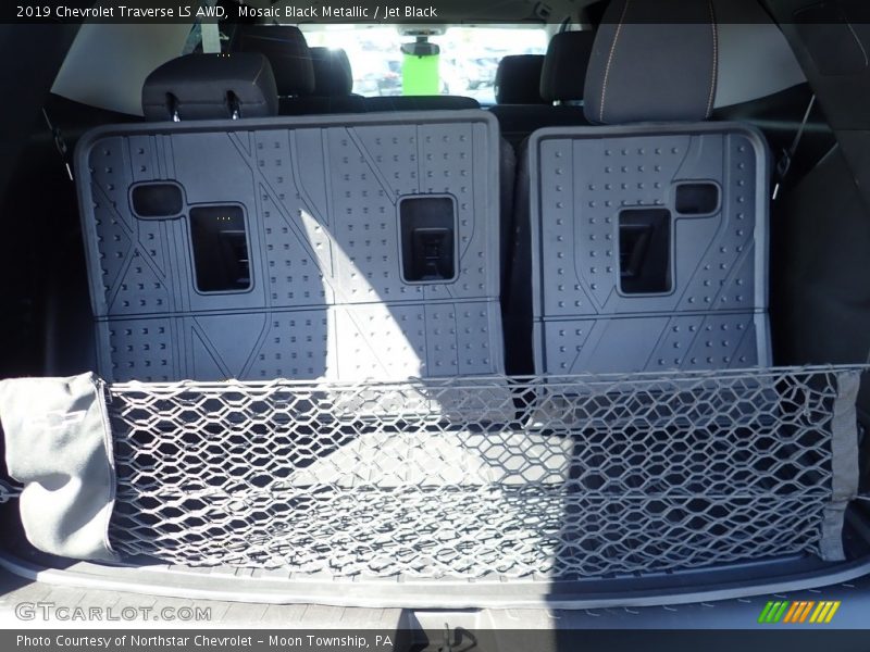 Mosaic Black Metallic / Jet Black 2019 Chevrolet Traverse LS AWD