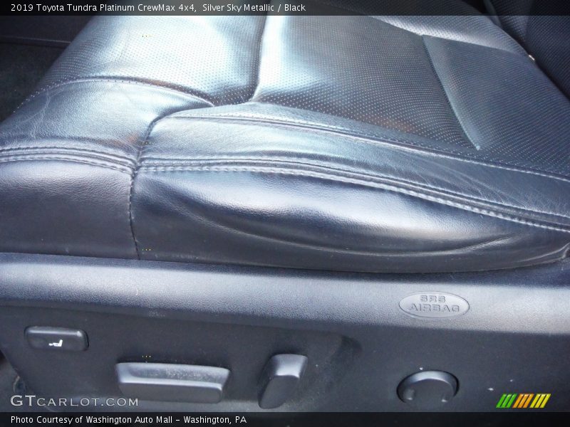 Silver Sky Metallic / Black 2019 Toyota Tundra Platinum CrewMax 4x4