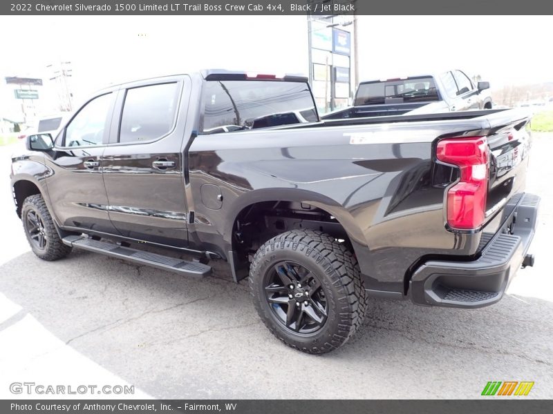 Black / Jet Black 2022 Chevrolet Silverado 1500 Limited LT Trail Boss Crew Cab 4x4