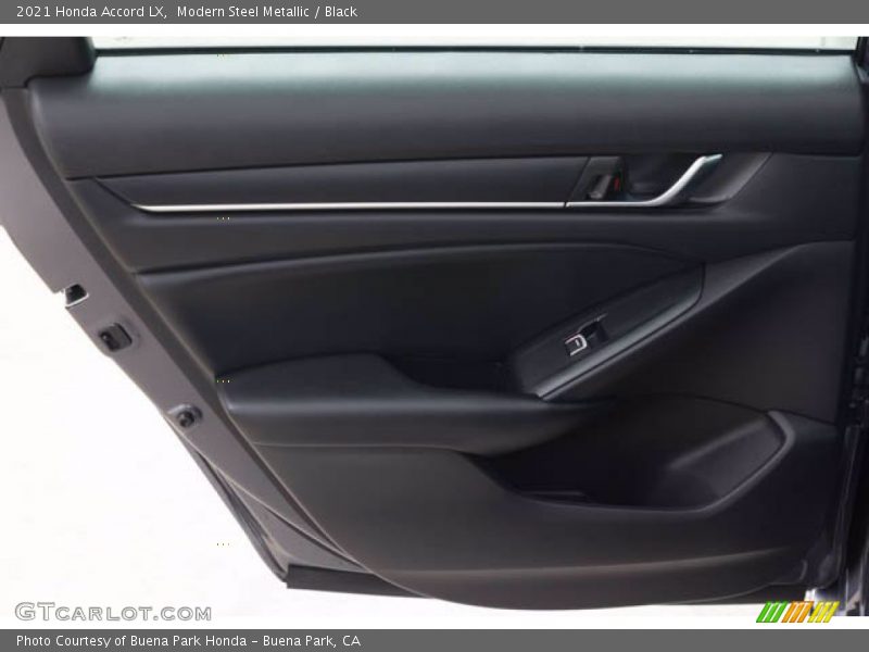 Modern Steel Metallic / Black 2021 Honda Accord LX