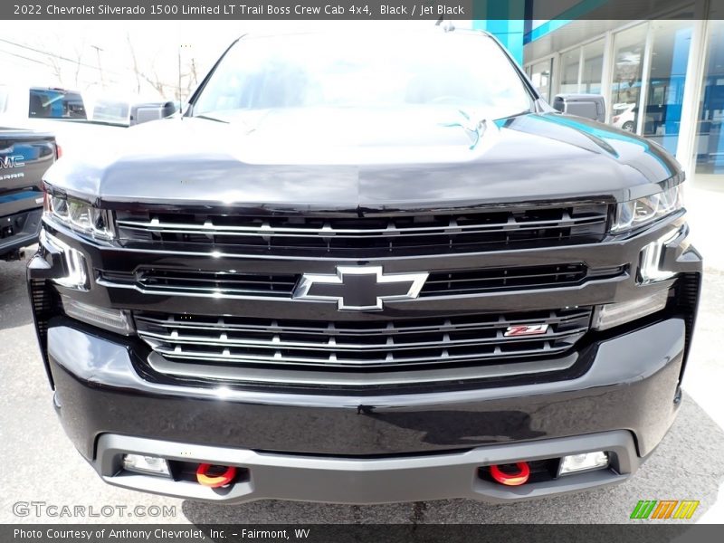 Black / Jet Black 2022 Chevrolet Silverado 1500 Limited LT Trail Boss Crew Cab 4x4