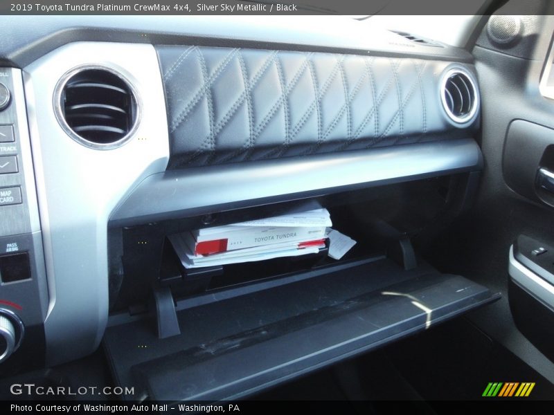 Silver Sky Metallic / Black 2019 Toyota Tundra Platinum CrewMax 4x4