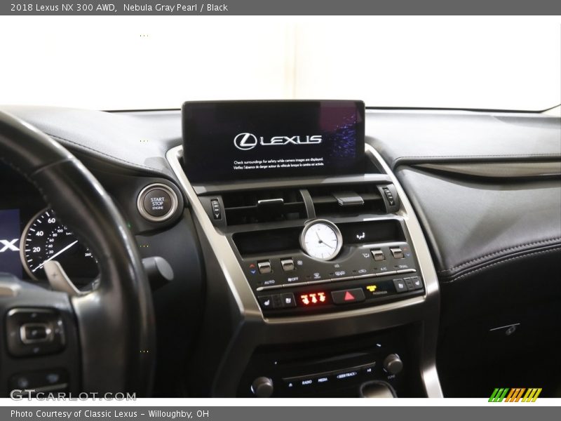 Nebula Gray Pearl / Black 2018 Lexus NX 300 AWD
