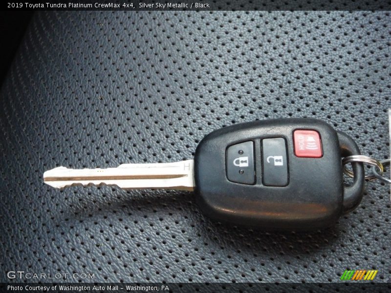 Silver Sky Metallic / Black 2019 Toyota Tundra Platinum CrewMax 4x4