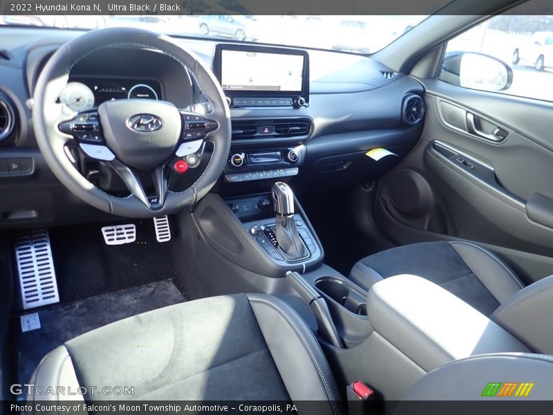  2022 Kona N Black Interior