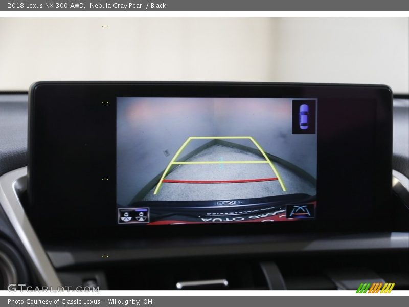 Nebula Gray Pearl / Black 2018 Lexus NX 300 AWD