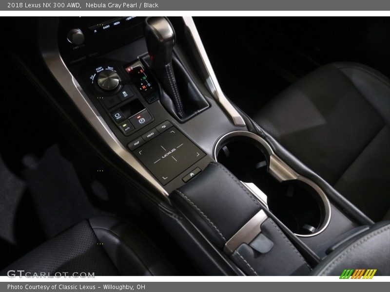 Nebula Gray Pearl / Black 2018 Lexus NX 300 AWD
