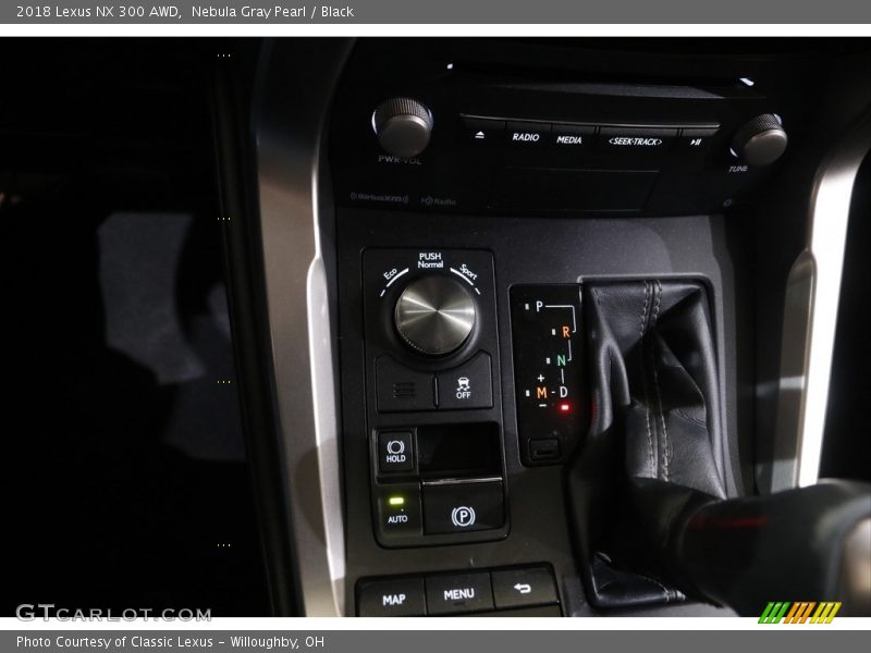 Nebula Gray Pearl / Black 2018 Lexus NX 300 AWD