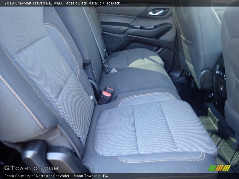 Mosaic Black Metallic / Jet Black 2019 Chevrolet Traverse LS AWD
