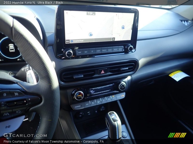 Dashboard of 2022 Kona N
